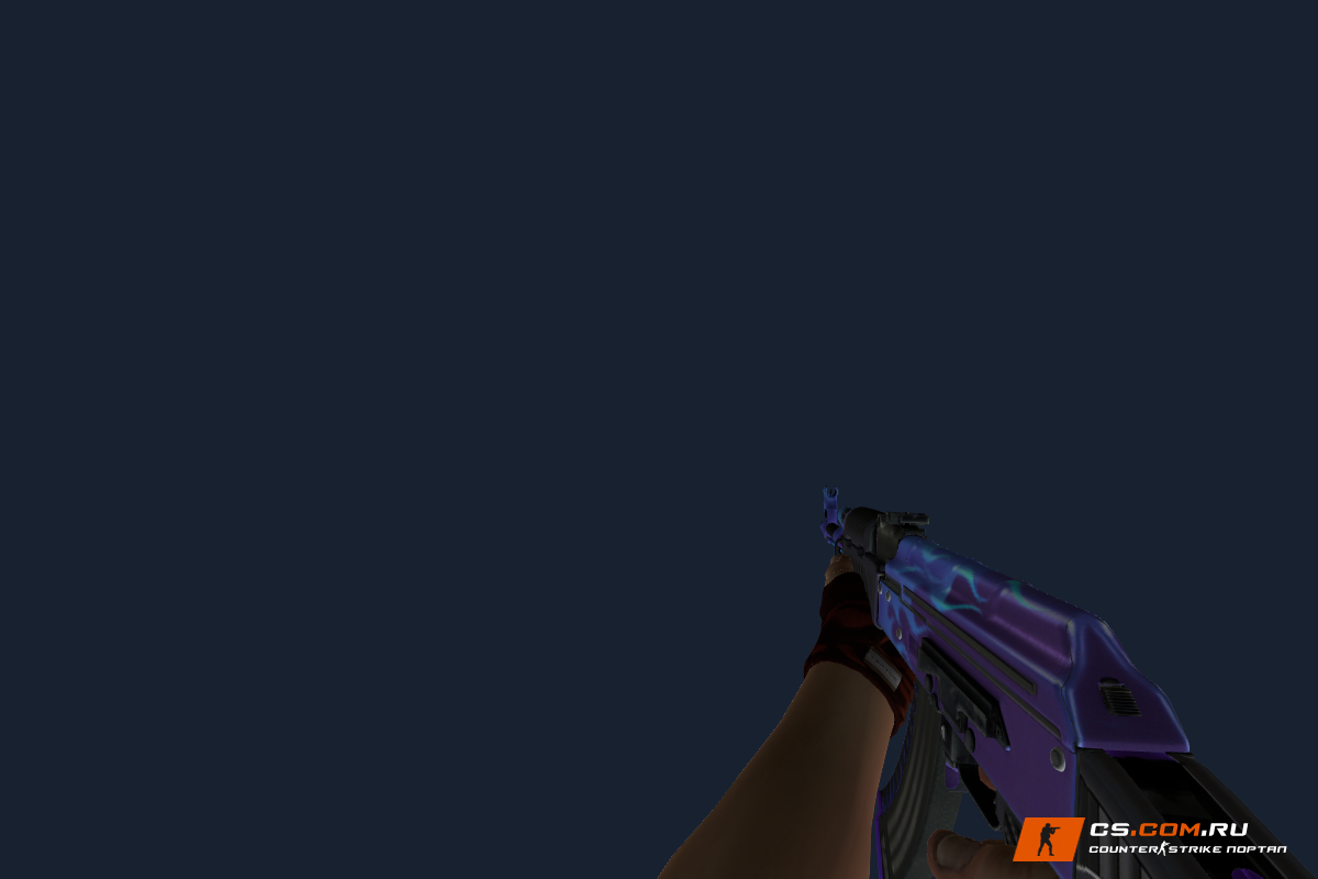 AK-47 Road Hog Purple для CS 1.6