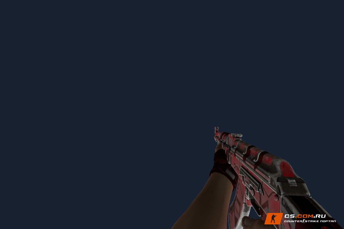 AK-47 Ruby Forged для CS 1.6