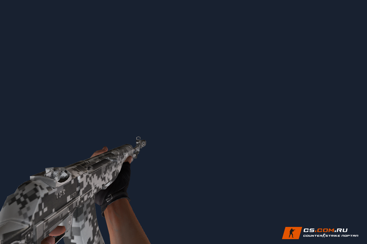 AK-47 AN-94 Digital Snow для CS 1.6