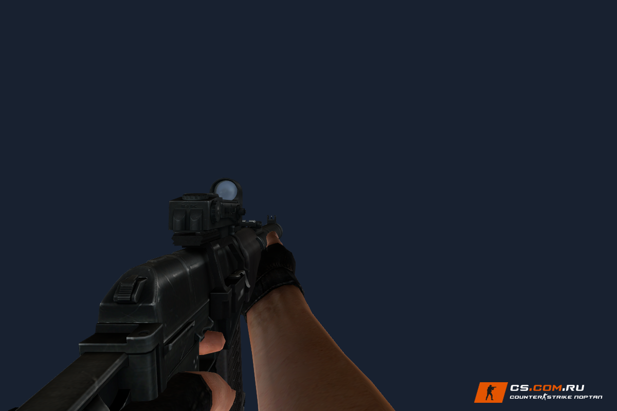 AK-47 CW AS Val with Kobra sights для CS 1.6