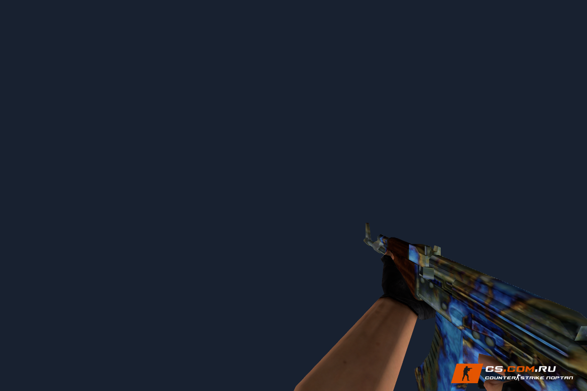 Default AK-47 Case Hardened для CS 1.6