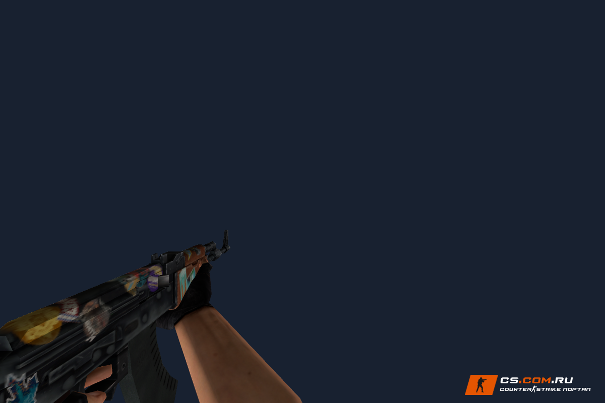 Default AK-47 Jet Set для CS 1.6