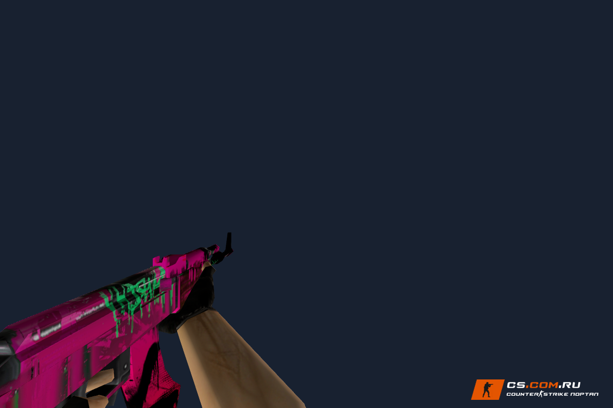 Default AK-47 Neon Revolution для CS 1.6
