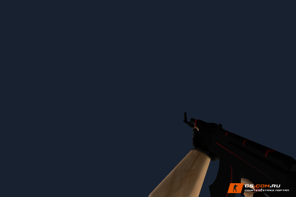 Стандартный AK-47 Красная линия для CS 1.6