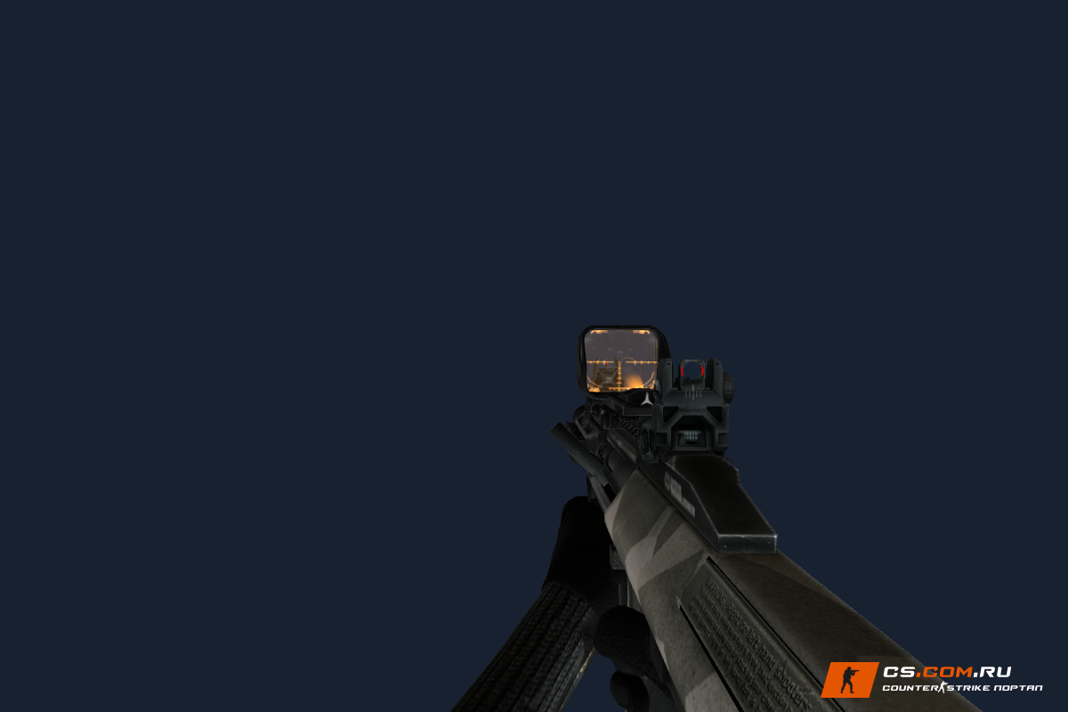 AUG A3 White Camo для CS 1.6