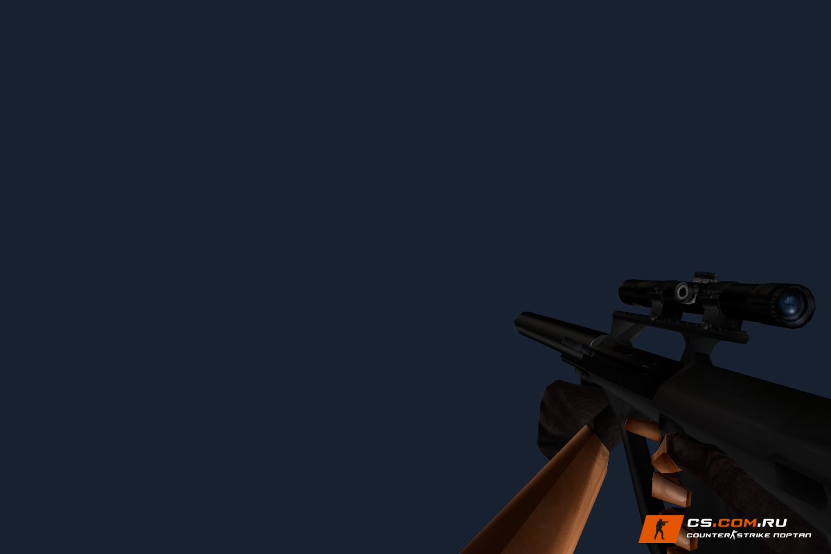 AUG с глушителем для CS 1.6