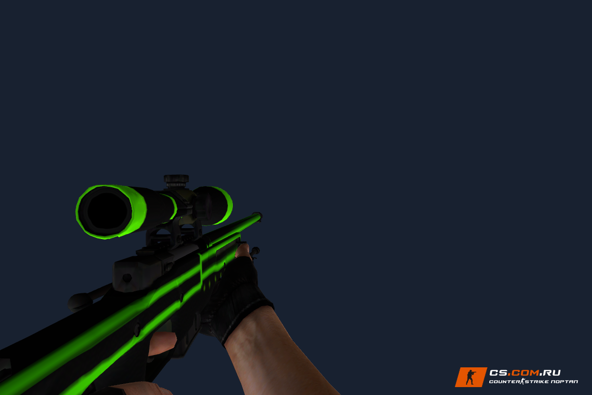 AWP Зеленая линия для CS 1.6