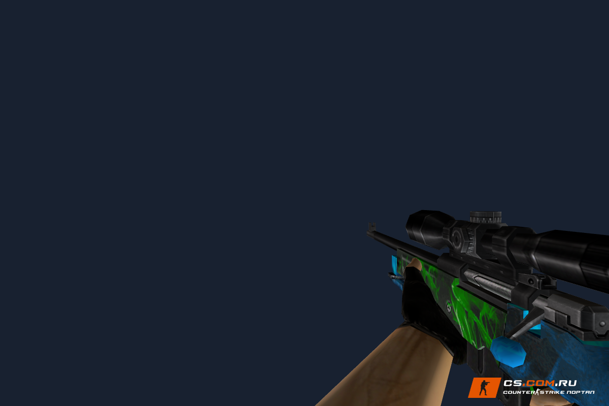 Default AWP Bluvy для CS 1.6