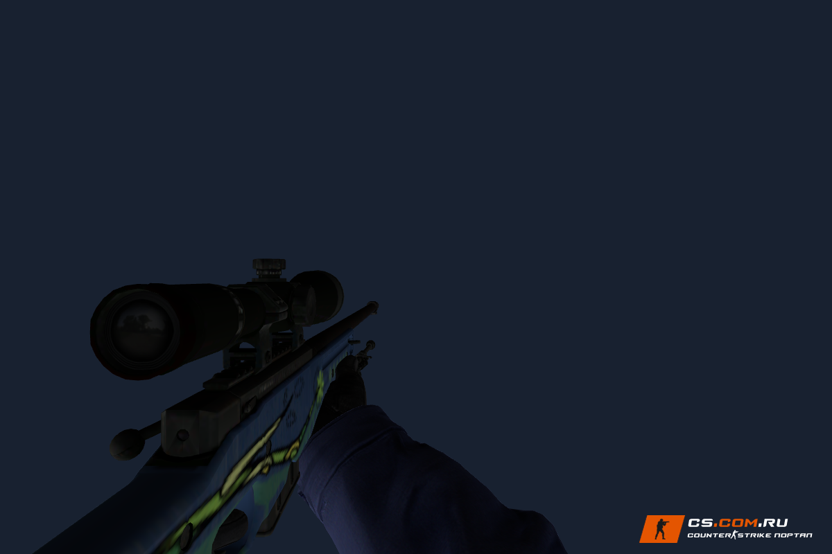 AWP Кортисейра — 1 MDL, 0 звуков, вариант 2 для CS 1.6