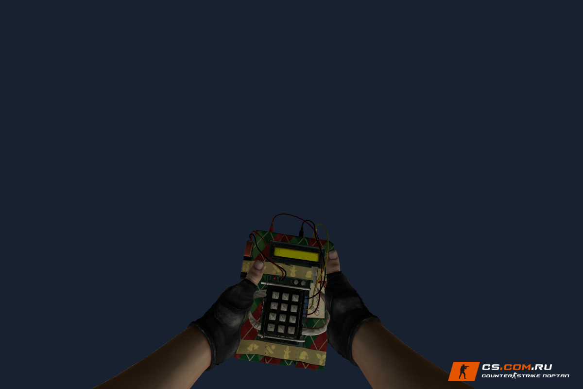 Новогодняя бомба из CS:GO с альтернативной моделью для CS 1.6