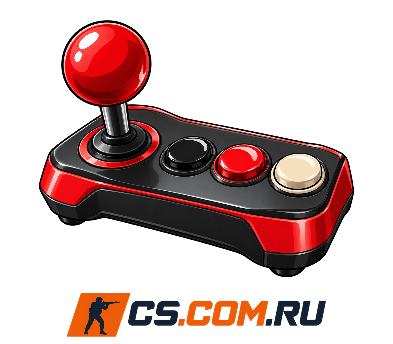Спрей Аркадный джойстик для CS 1.6