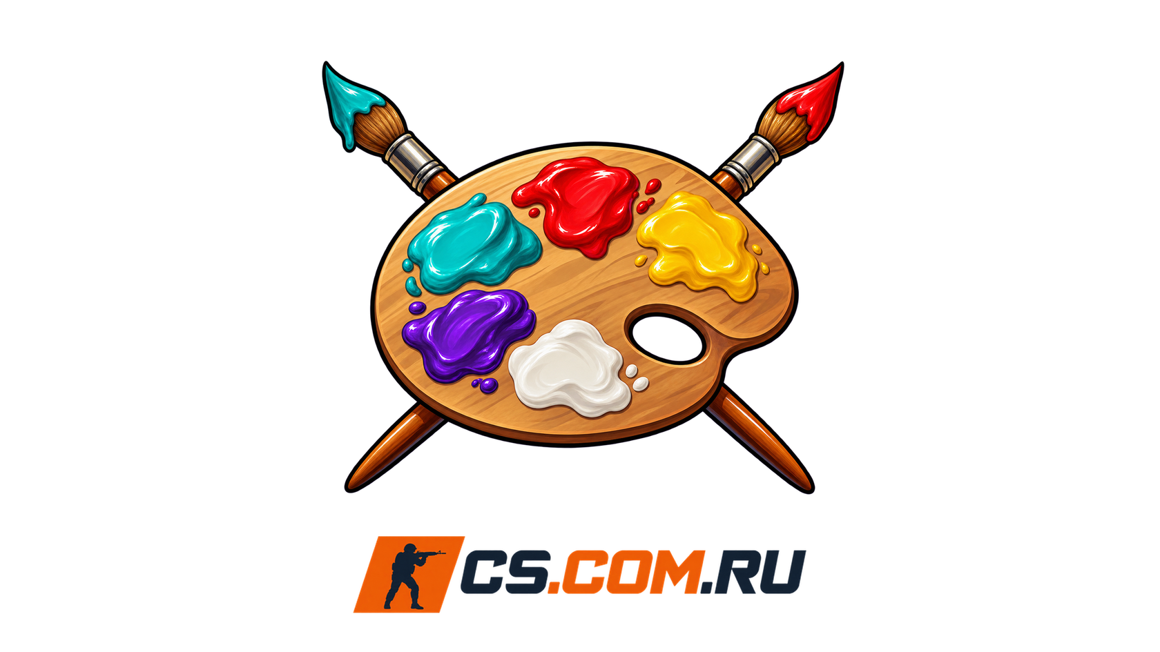 Спрей Палитра художника для CS 1.6