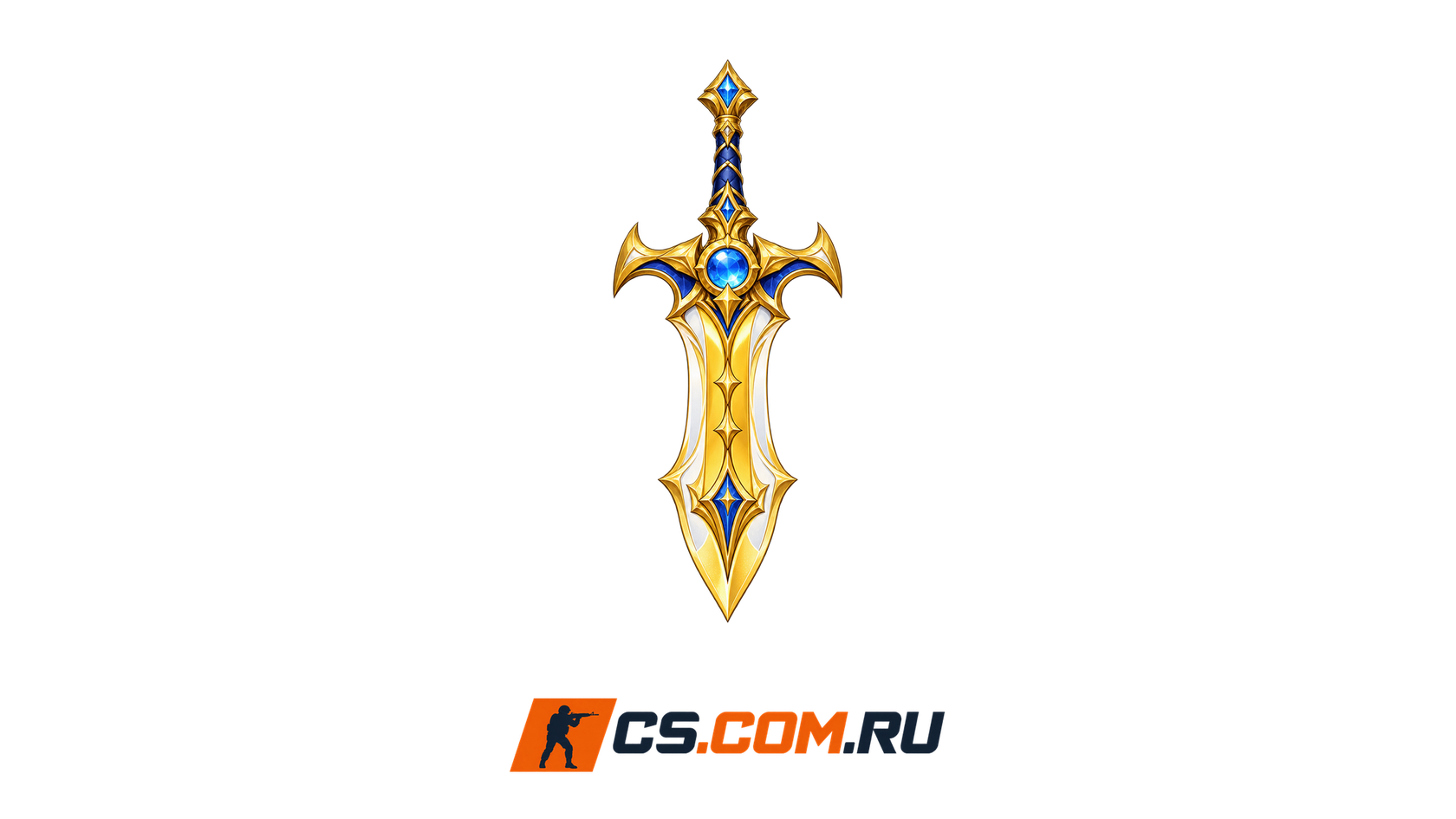 Спрей Золотой клинок для CS 1.6