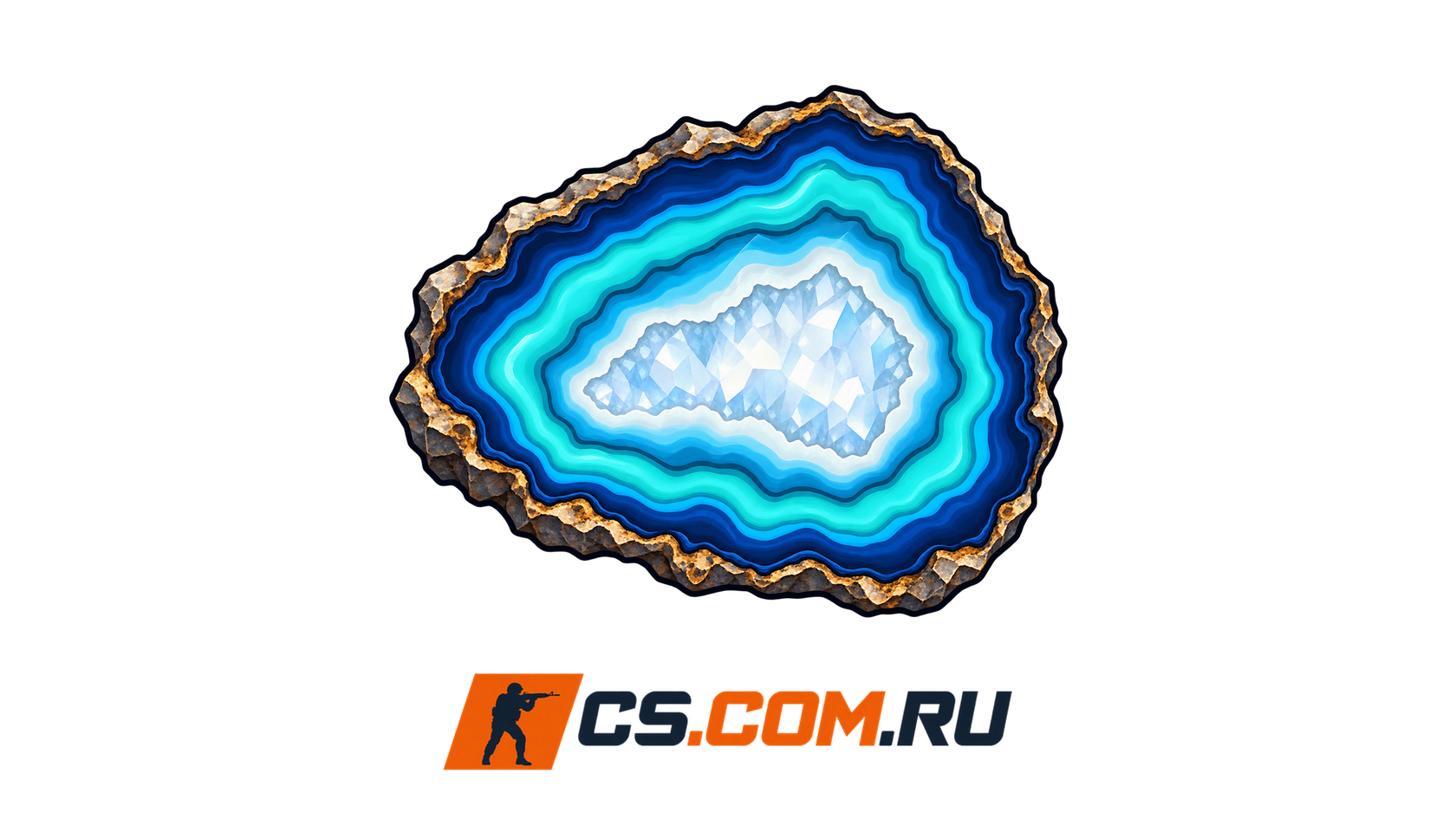 Спрей Синий агат для CS 1.6