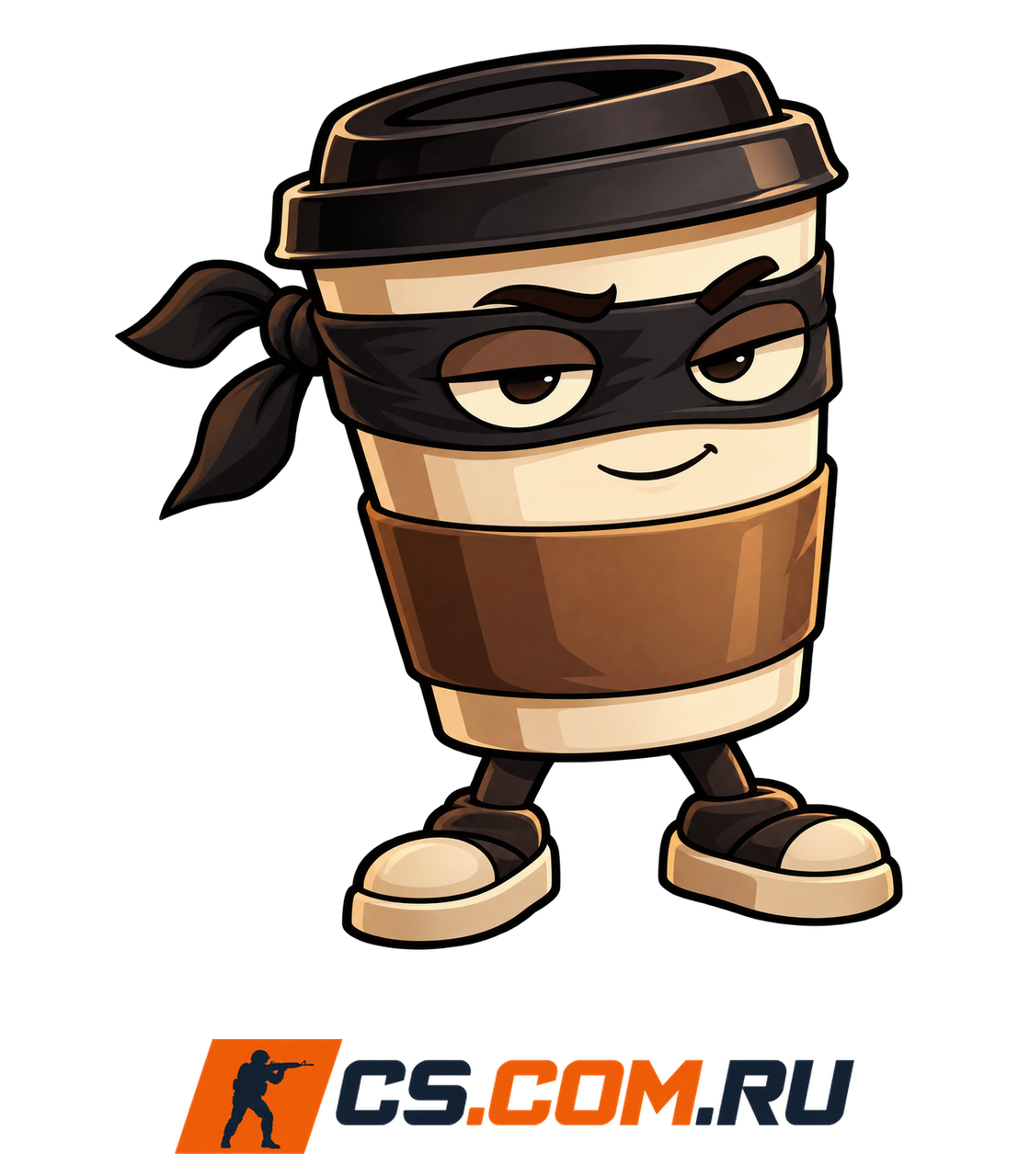 Спрей Кофейный ниндзя для CS 1.6