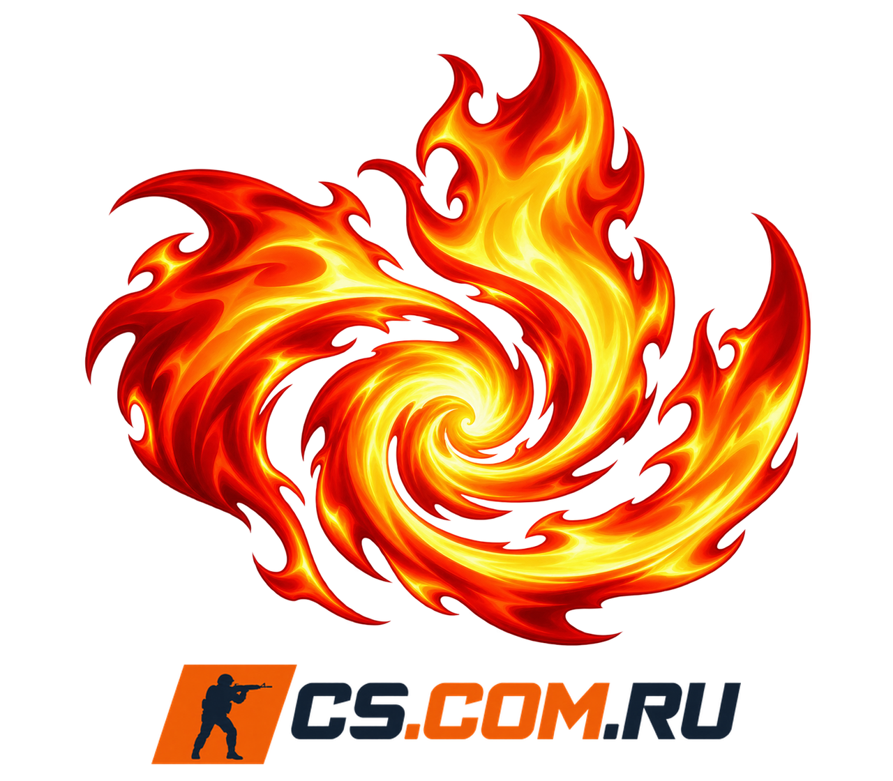 Спрей Огненная спираль для CS 1.6