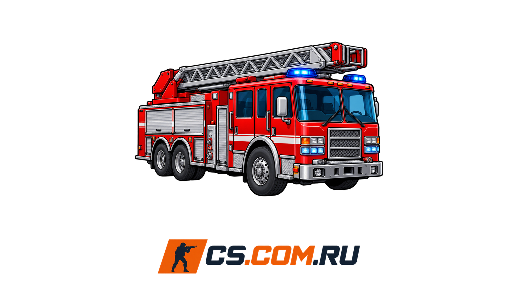 Спрей Пожарная машина для CS 1.6