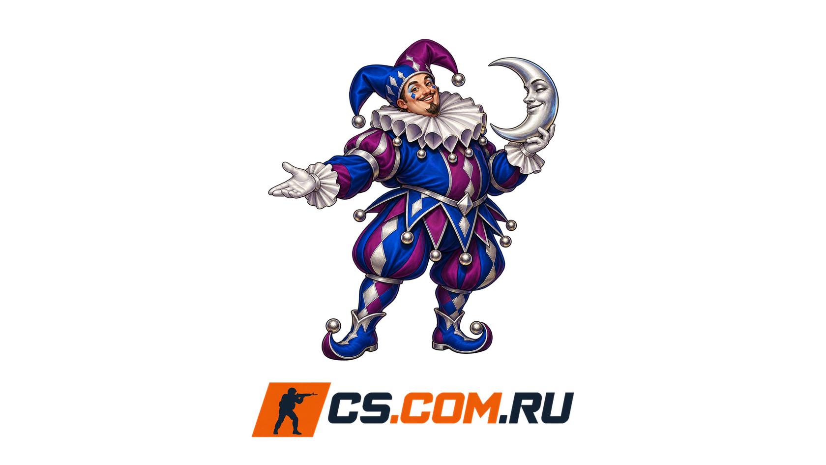 Спрей Лунный шут для CS 1.6