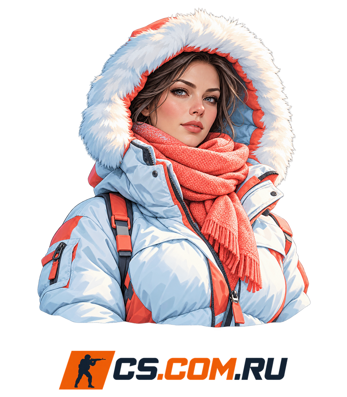 Спрей Полярная исследовательница для CS 1.6