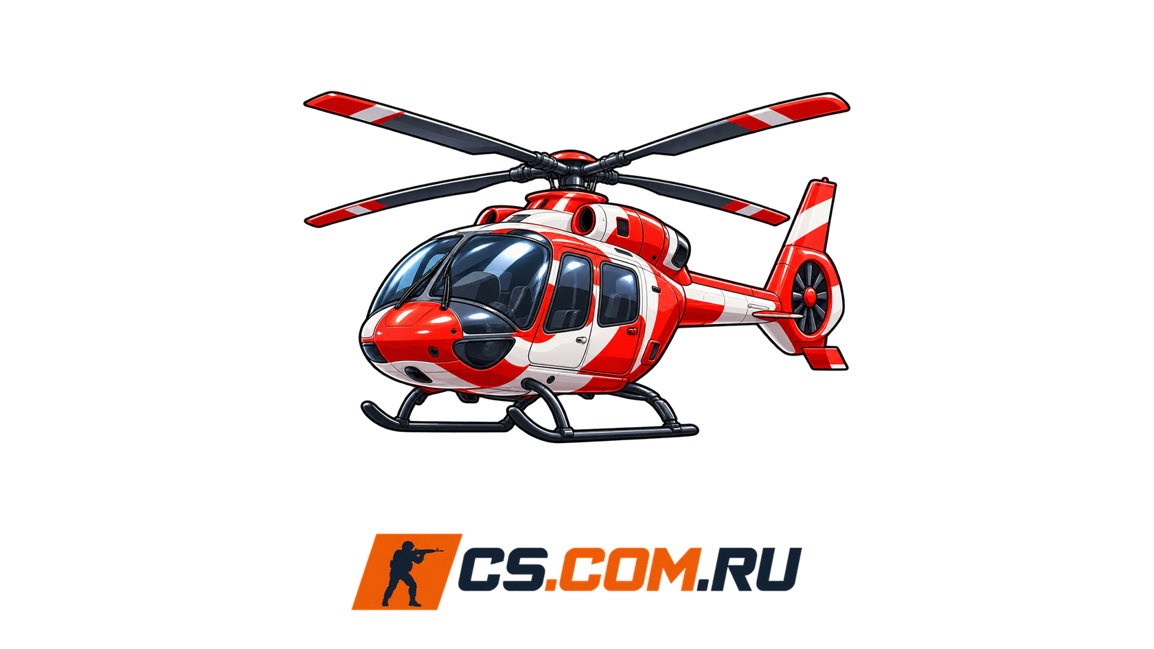 Спрей Спасательный вертолёт для CS 1.6