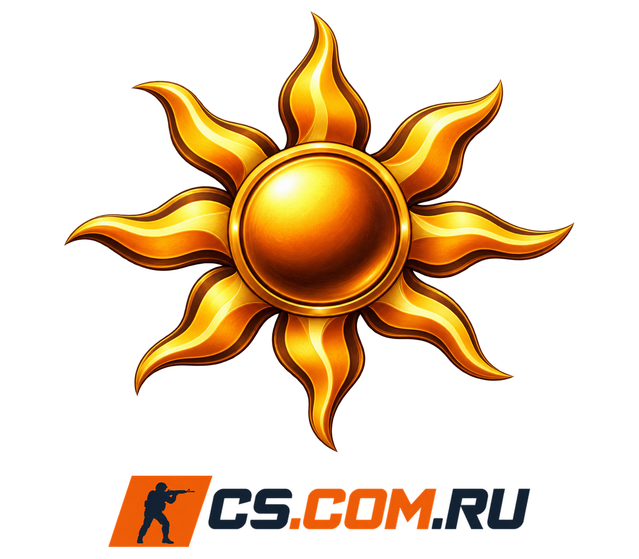 Спрей Солнечный герб для CS 1.6
