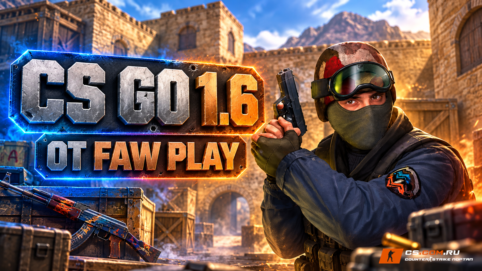 CS GO 1.6 от Faw Play