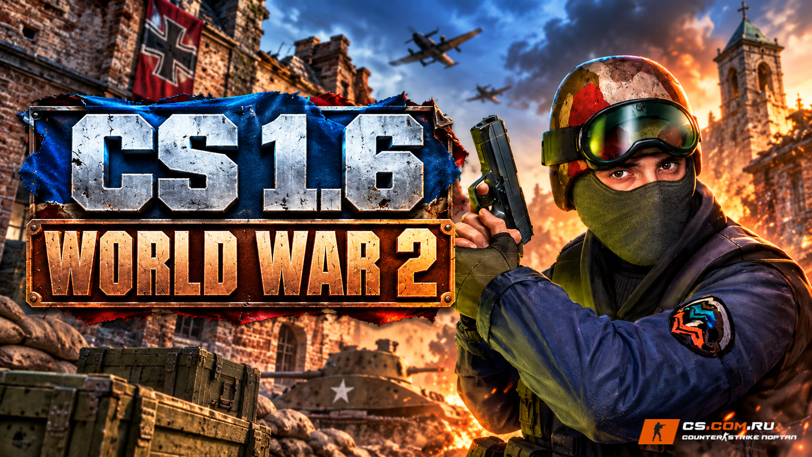 CS 1.6 World War 2