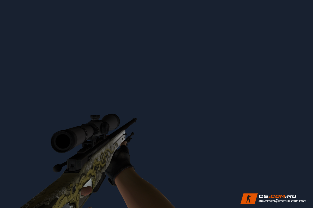AWP Бог червей — 1 MDL, 13 звуков для CS 1.6