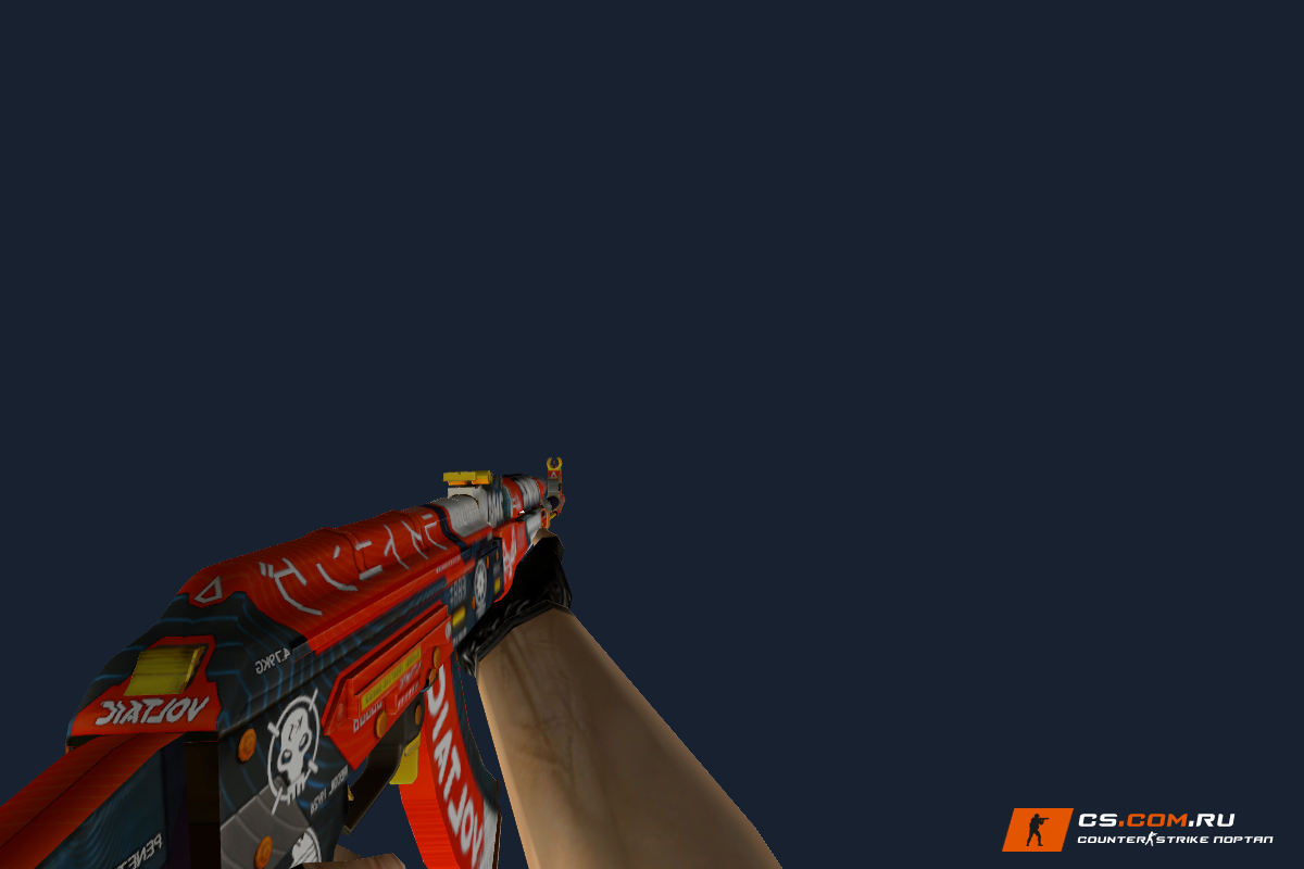 AK-47 Кровавый спорт — 3 MDL, 10 звуков для CS 1.6