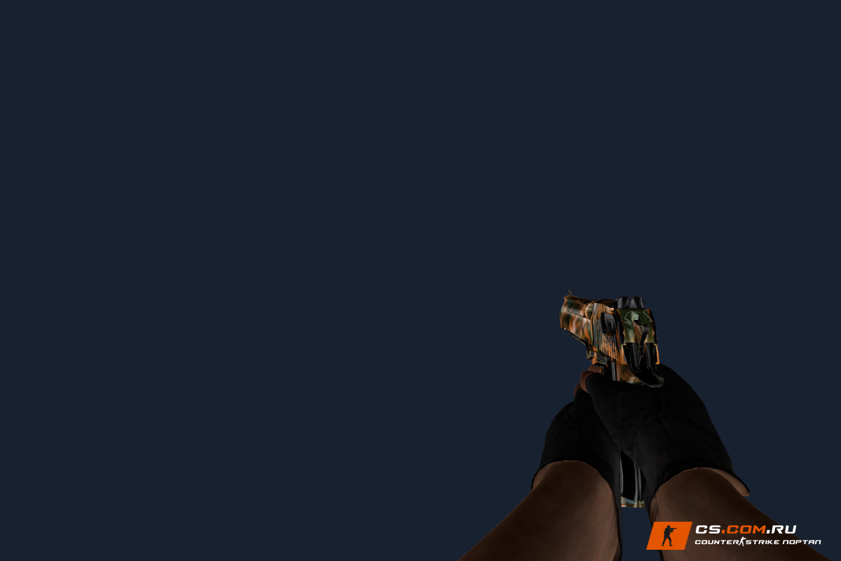 Deagle Gold Jungle для CS 1.6