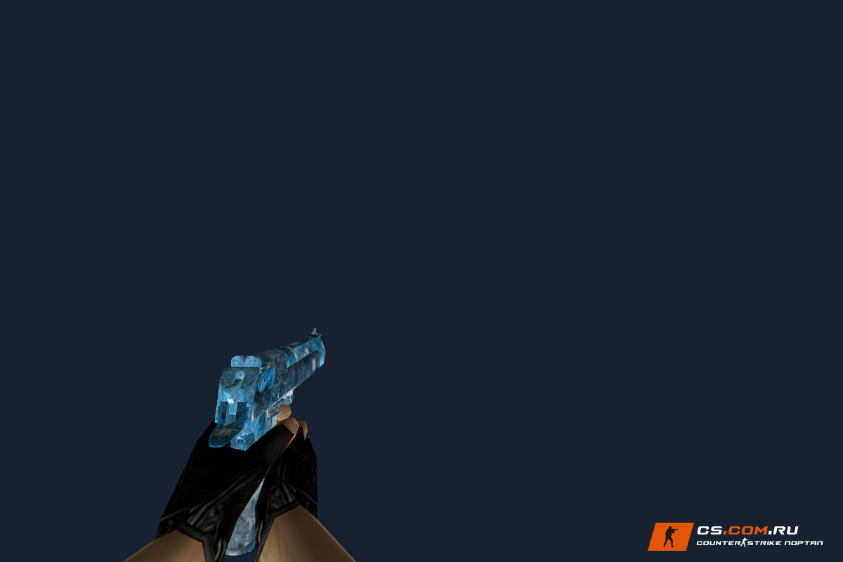 Deagle Голубой кристалл для CS 1.6