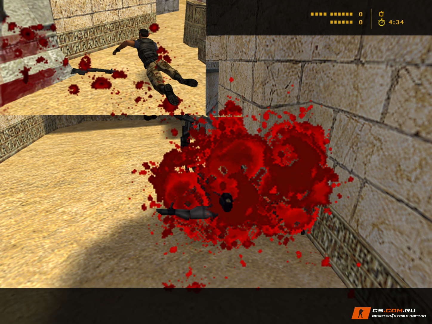 Кровь Extreme Blood для CS 1.6