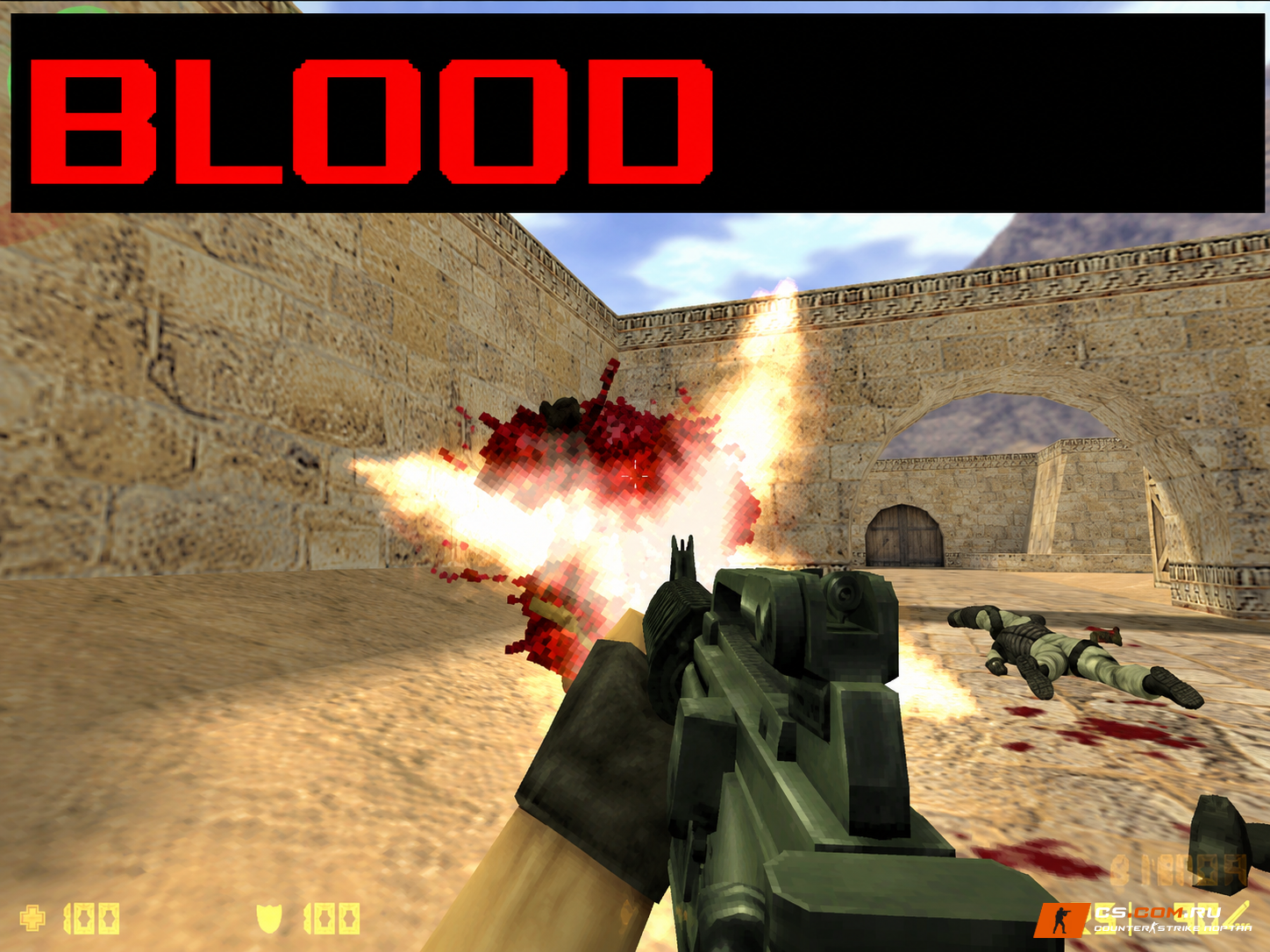 Кровь Gogeta ISS Blood для CS 1.6