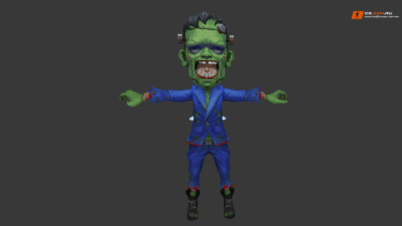 Мужская модель Frankenstein для CS 1.6 — скриншот 1