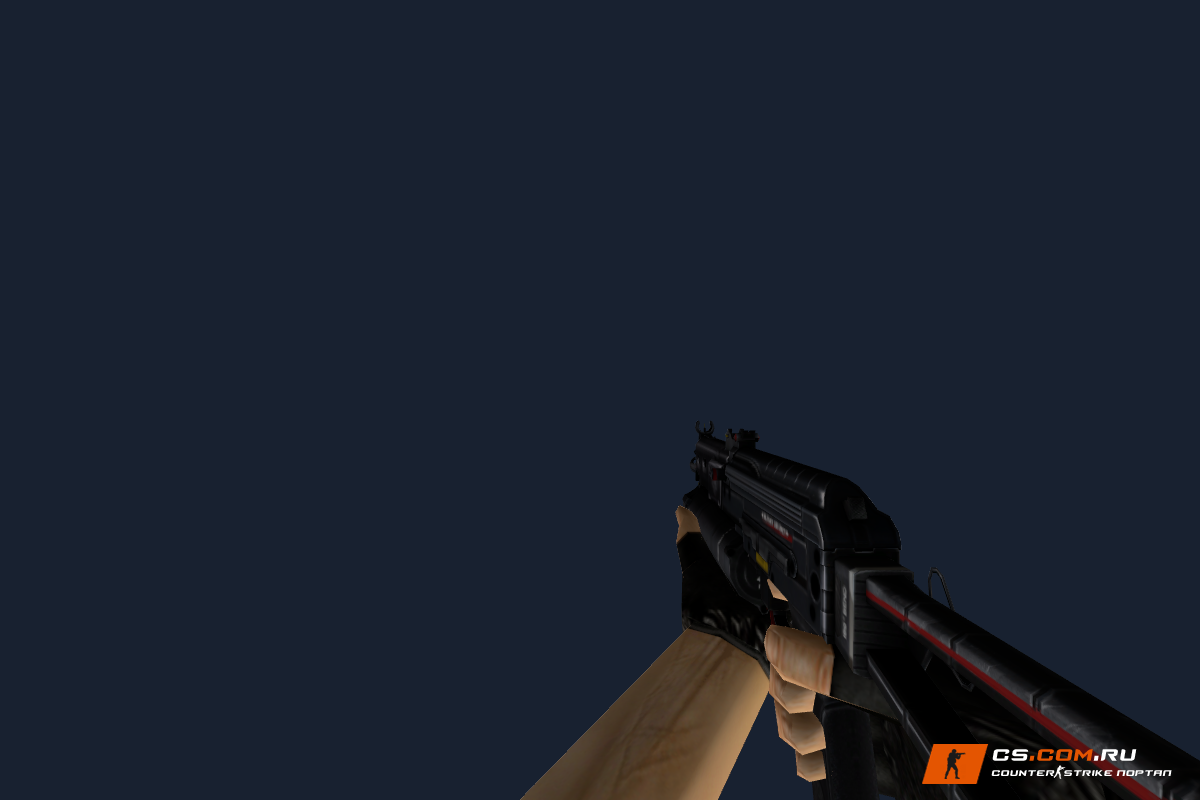 ПП-19 Бизон Люмен (Lumen) для CS 1.6 — основная модель — игровой ракурс