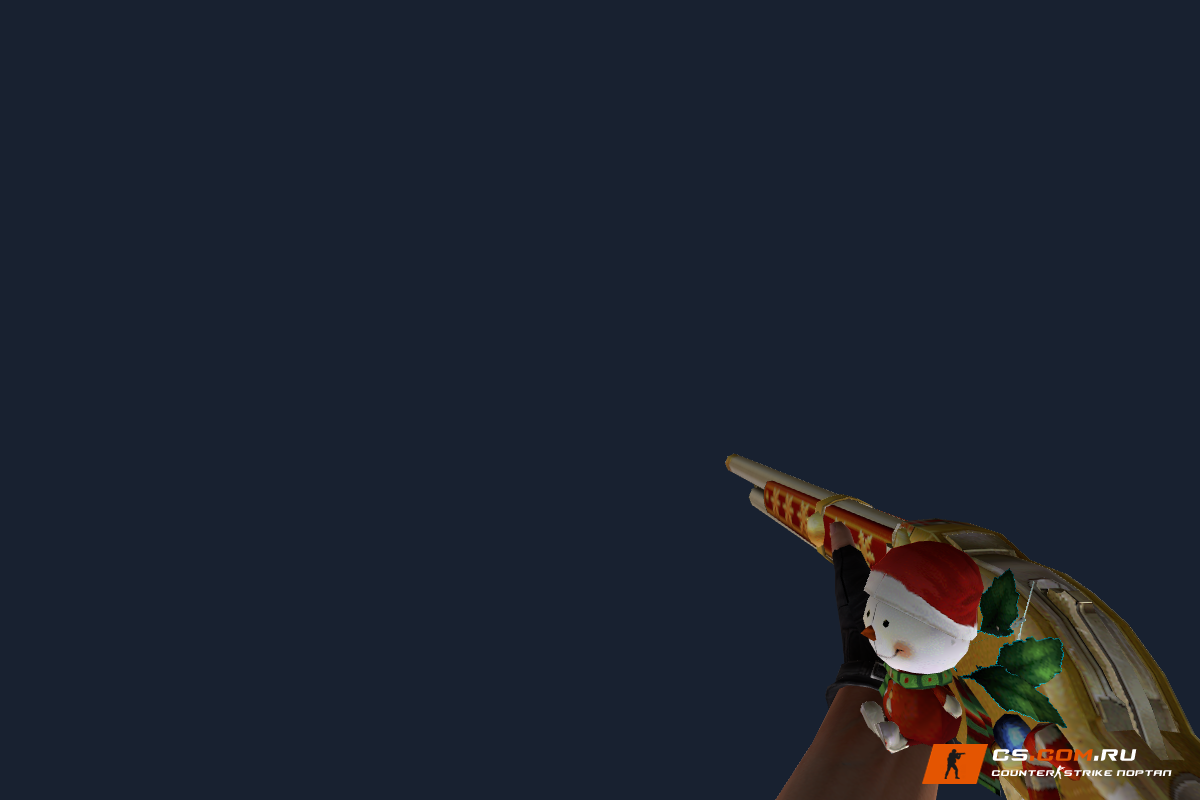 Новогодний дробовик для CS 1.6
