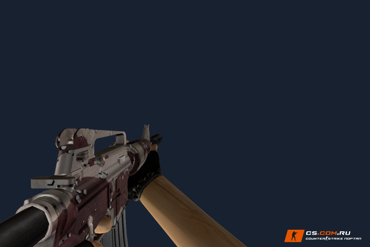 CF M4A1 Desert Camo для CS 1.6
