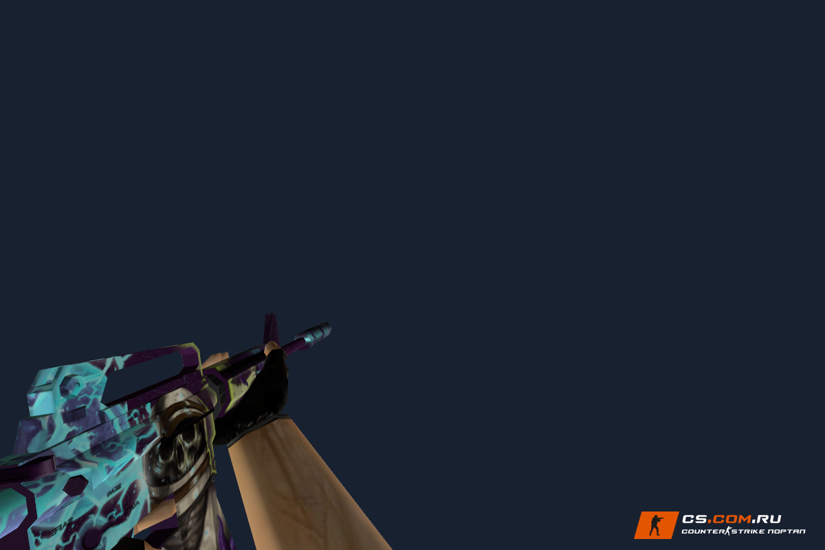 Default M4A1 Безлюдный космос для CS 1.6