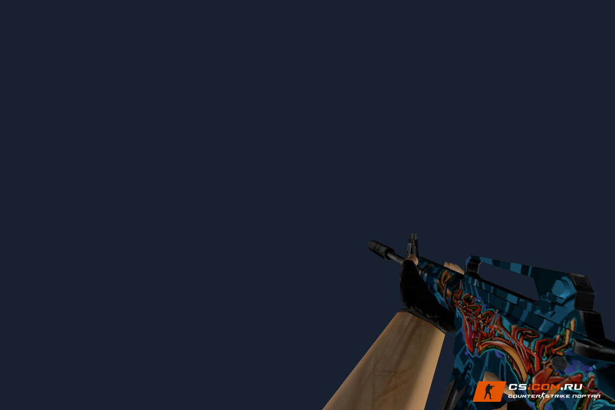 Default M4A1 Шедевр для CS 1.6