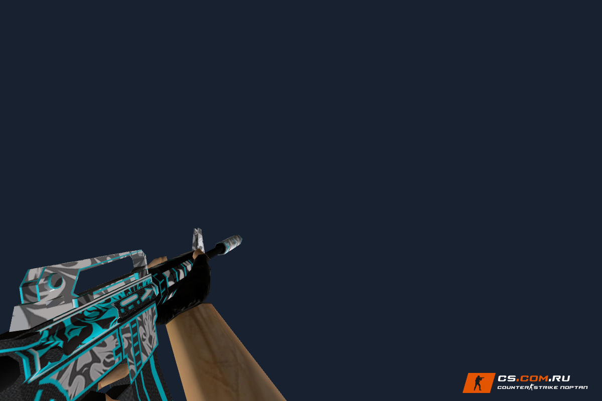 Default M4A1 Снежный вихрь для CS 1.6