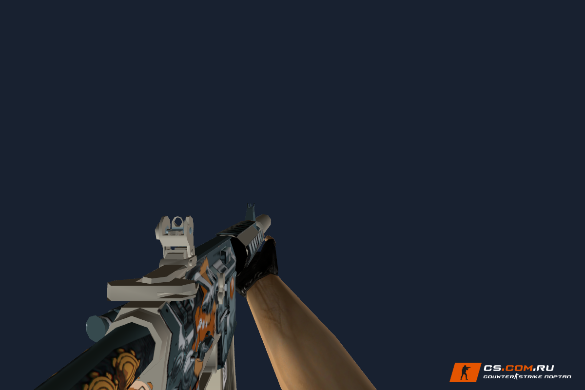 M4A4 Cybernetic — 2 MDL, 0 звуков для CS 1.6