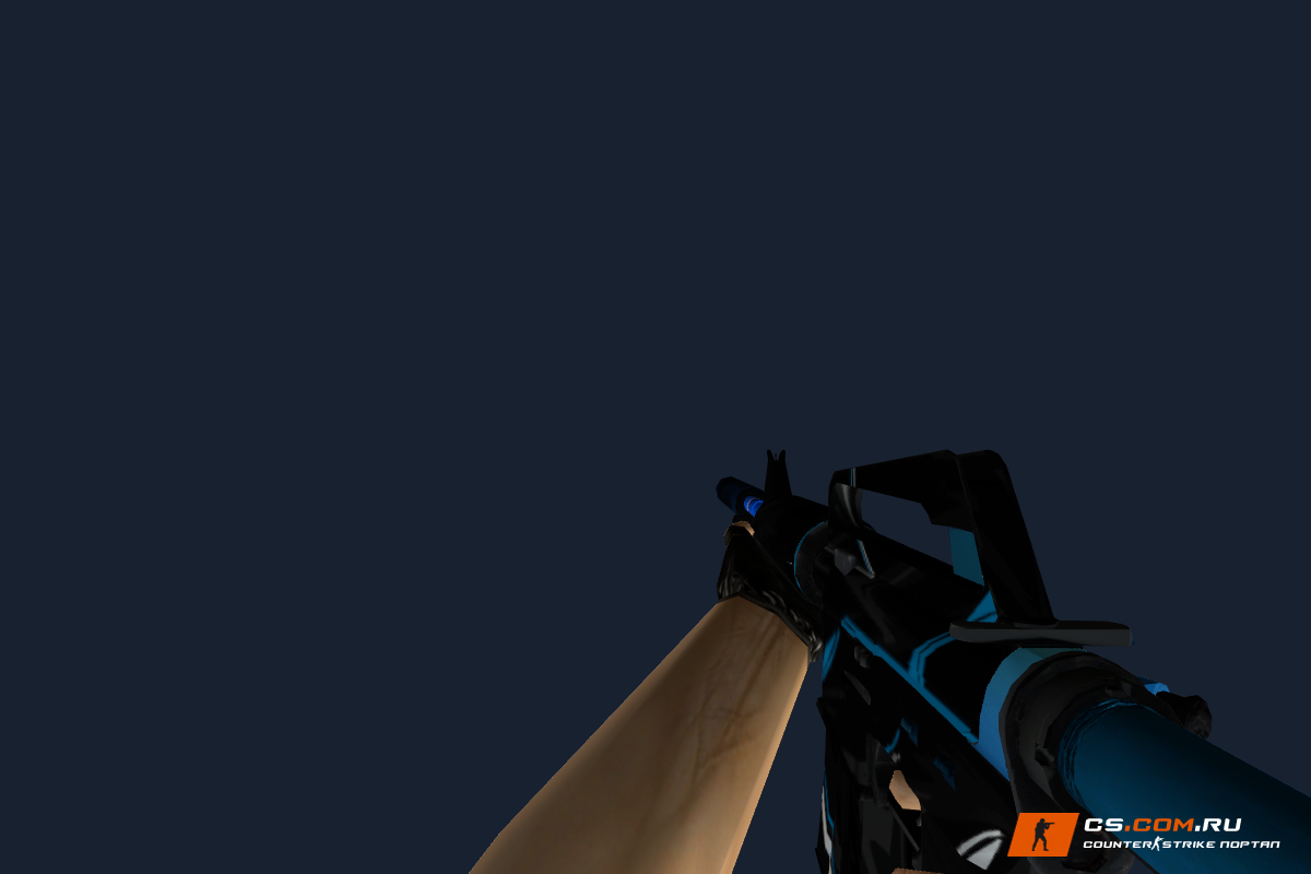 M4A1 Blue Force для CS 1.6