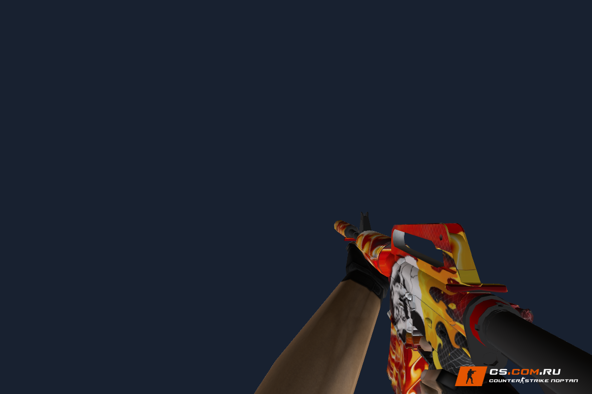 M4A1 Hot Custard для CS 1.6