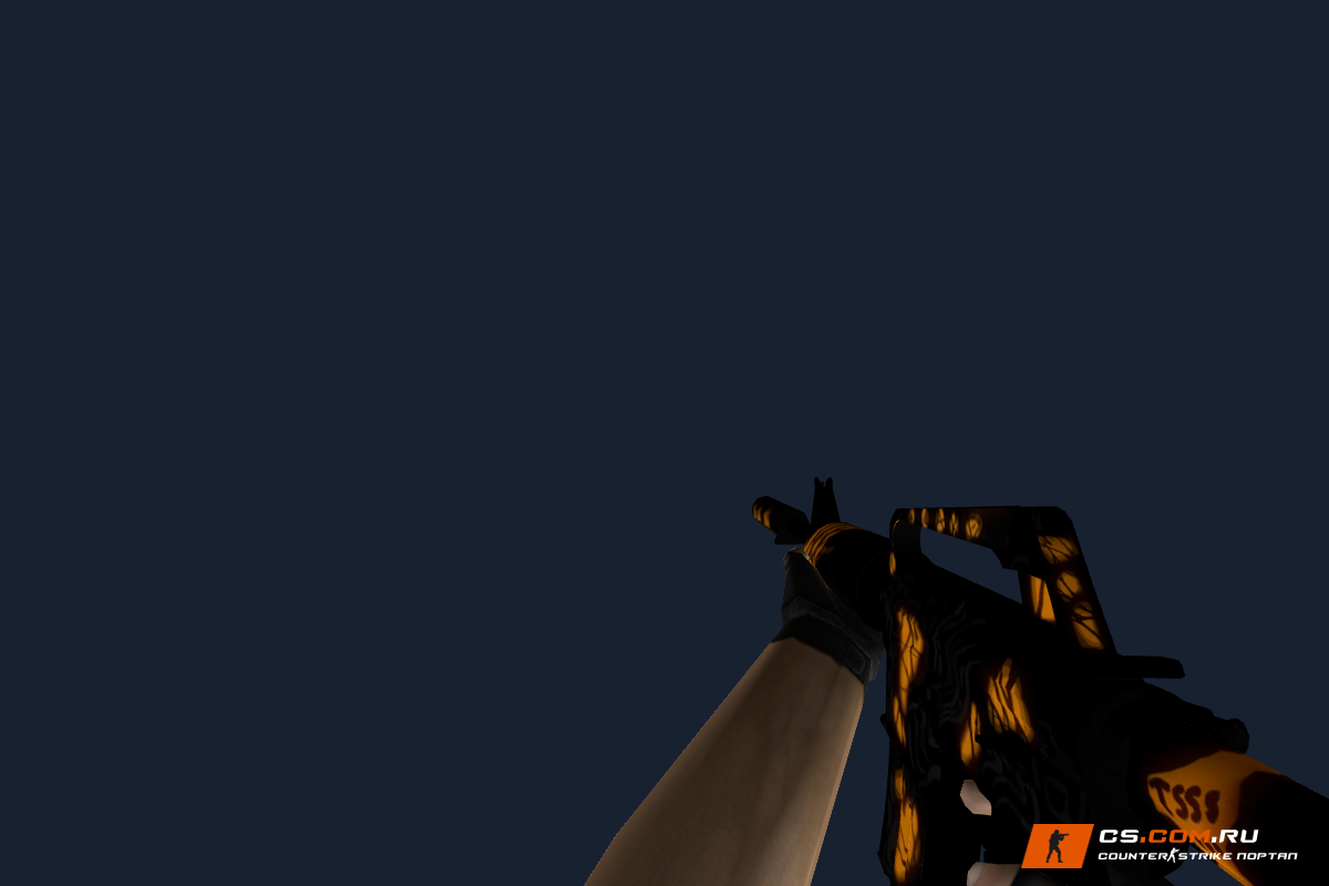 M4A1 The fear of Halloween для CS 1.6