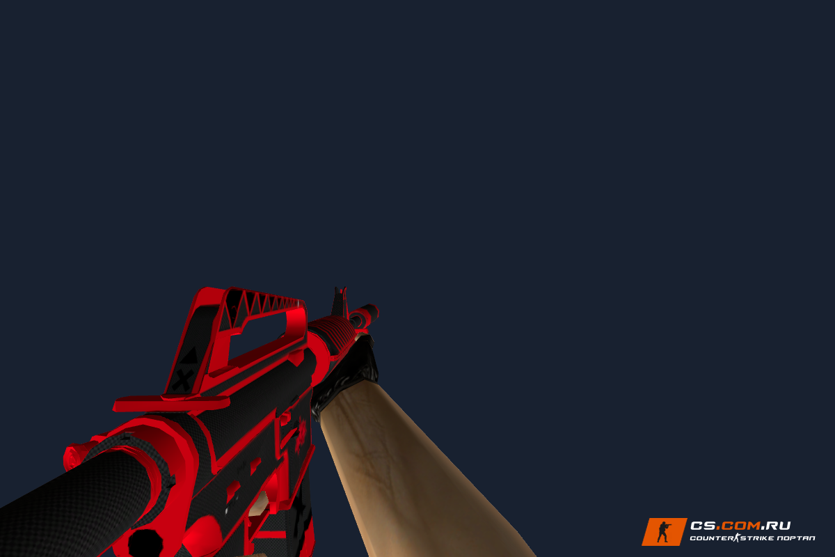 M4A1 X-Force Redline для CS 1.6