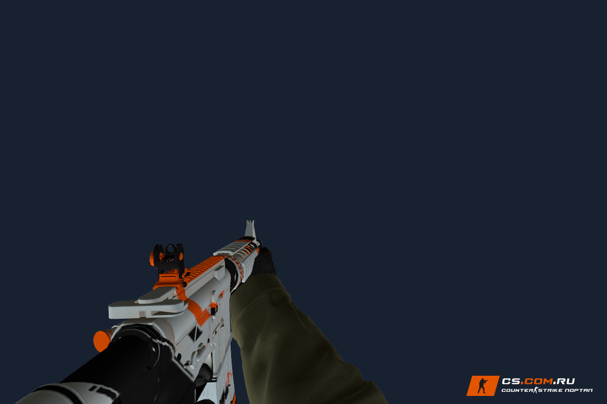 M4A4 Азимов — 1 MDL, 11 звуков для CS 1.6
