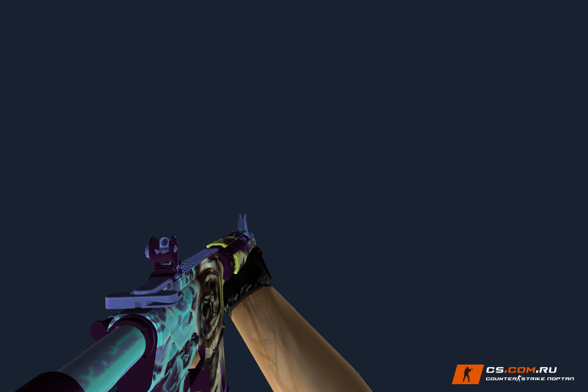 M4A4 Безлюдный космос для CS 1.6