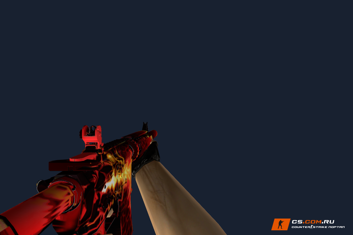 M4A4 Burn Out для CS 1.6
