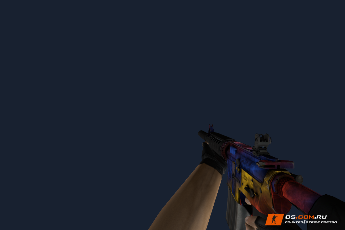 M4A4 Мраморный градиент для CS 1.6