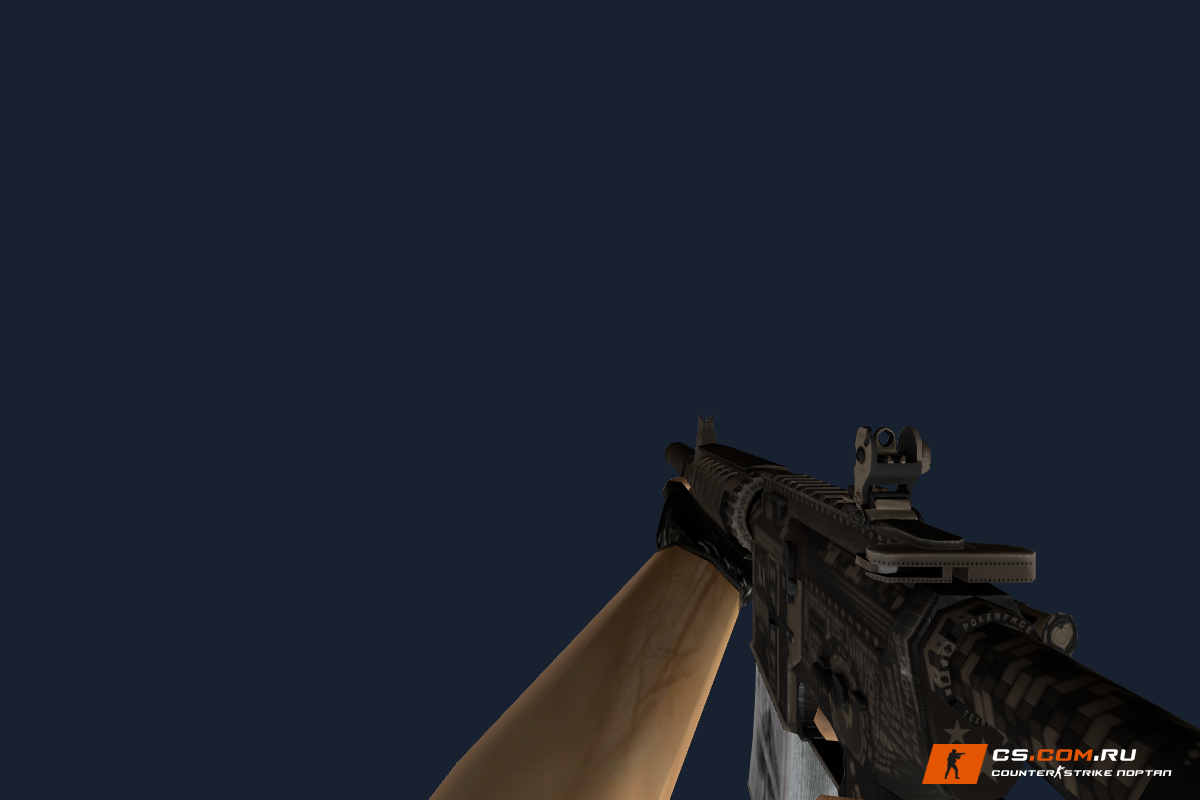M4A4 Pokerface для CS 1.6